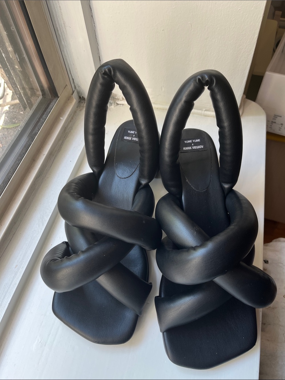 Henrik Vibskov x yume yume black sausage heel size 40